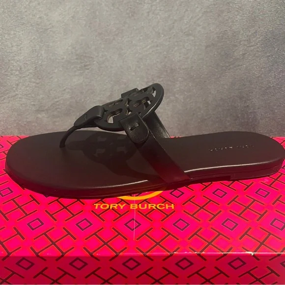 Tory Burch Women’s Miller Sandals Black Size 7 US - Picture 7 of 16